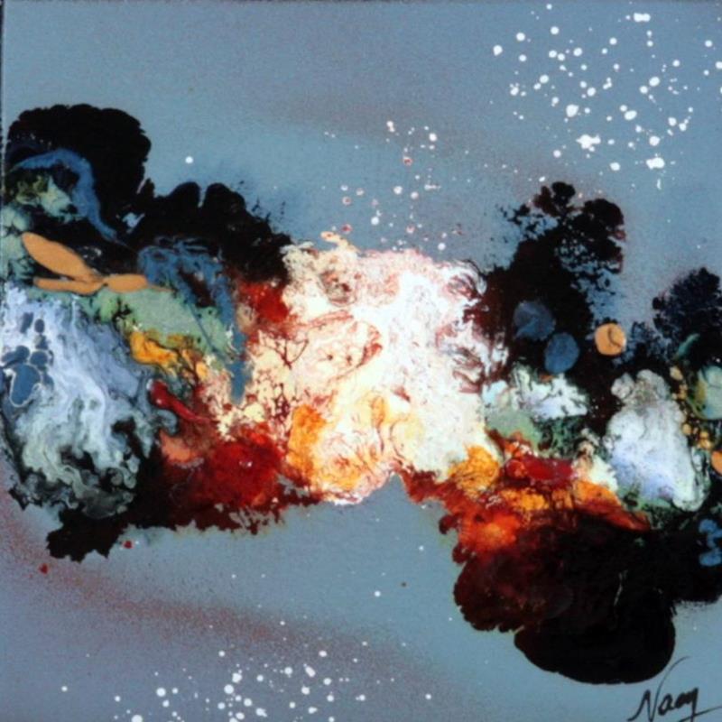 Painting C2660 by Naen | Painting Abstract Acrylic Ink