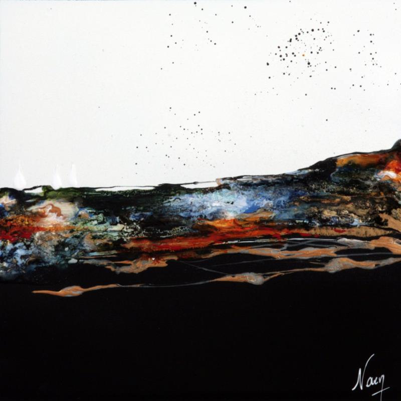 Painting C2320 by Naen | Painting Abstract Acrylic Ink