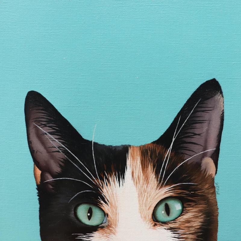 Painting SWEETIE by Milie Lairie | Painting Realism Oil Animals, Nature, Pop icons