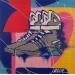 Peinture Nike par Revel | Tableau Pop-art Acrylique Posca
