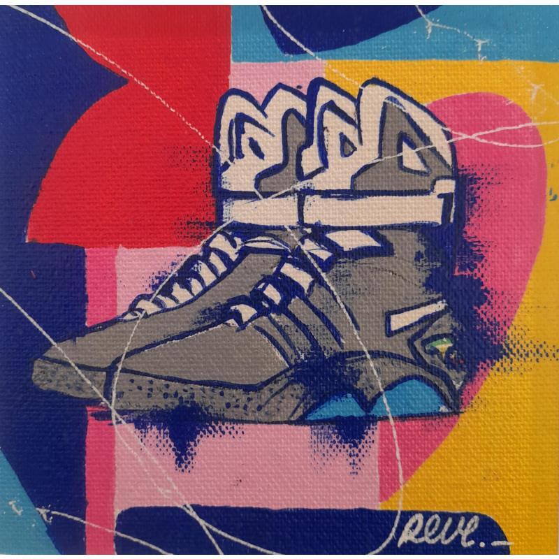 Peinture Nike par Revel | Tableau Pop-art Acrylique, Posca