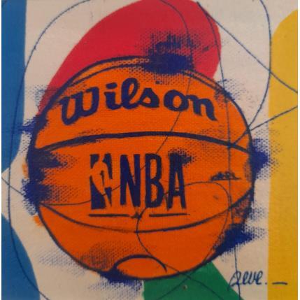 Peinture Wilson par Revel | Tableau Pop-art Acrylique, Posca Sport, Urbain