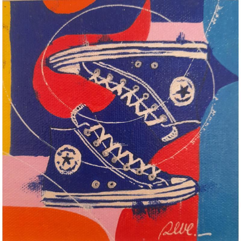 Painting Converse by Revel | Painting Pop-art Acrylic, Posca Mode, Urban