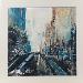 Gemälde Traffic in NY von Dessein Pierre | Gemälde Figurativ Öl