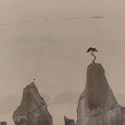 Painting Connectés by Lemonnier  | Painting Subject matter Acrylic, Zinc Landscapes