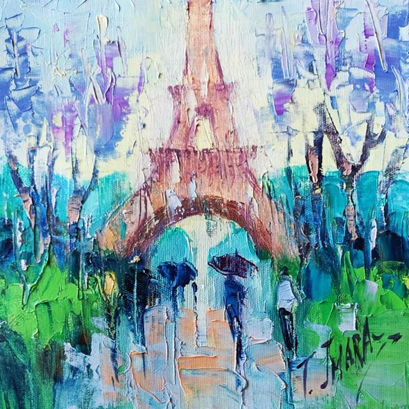 Gemälde Un dia de lluvia von Jmara Tatiana | Gemälde Figurativ Öl