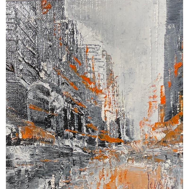 Painting La grande avenue by Levesque Emmanuelle | Painting  Oil