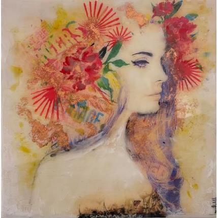 Painting Informada by Bofill Laura | Painting Figurative Acrylic, Resin Portrait