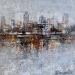 Painting Big City by Coupette Steffi | Painting Figurative Urban Acrylic