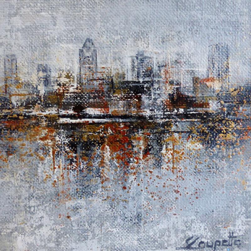 Peinture Big City par Coupette Steffi | Tableau Figuratif Acrylique Urbain