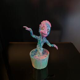 Sculpture Groot dancing 2 par Mikhel Julien | Sculpture Pop-art Graffiti, Résine Icones Pop