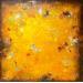Painting Naranja by Jiménez Conesa Francisco | Painting Abstract Acrylic Charcoal