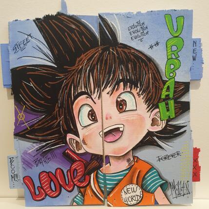 Peinture Boom par Molla Nathalie  | Tableau Pop-art Acrylique, Posca Icones Pop