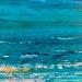 Painting Indian ocean by Dravet Brigitte | Painting Abstract Landscapes Acrylic