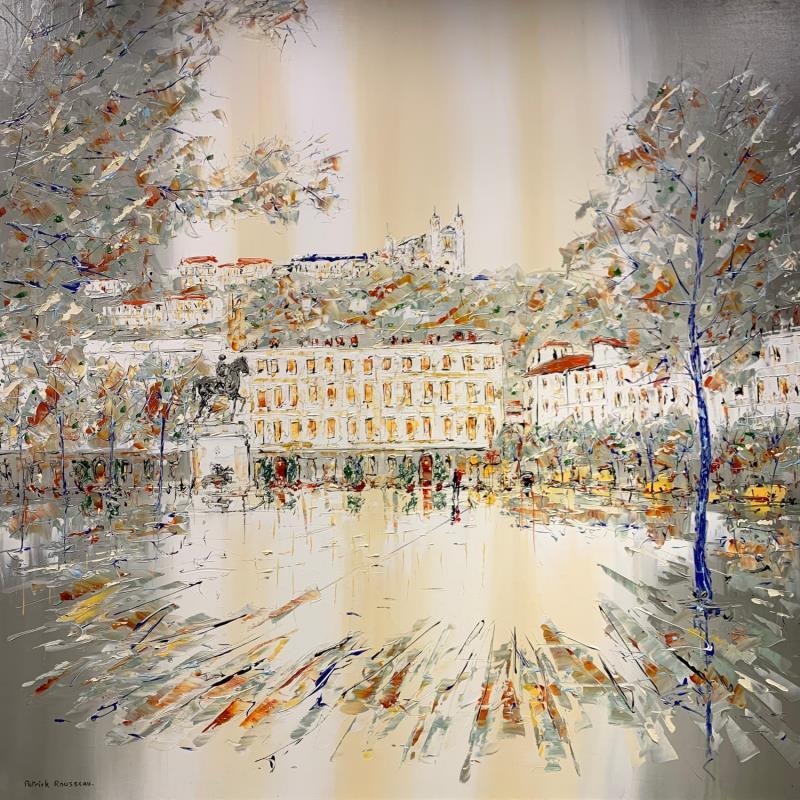 Painting Le bonheur nous vas si bien by Rousseau Patrick | Painting Figurative Oil Urban