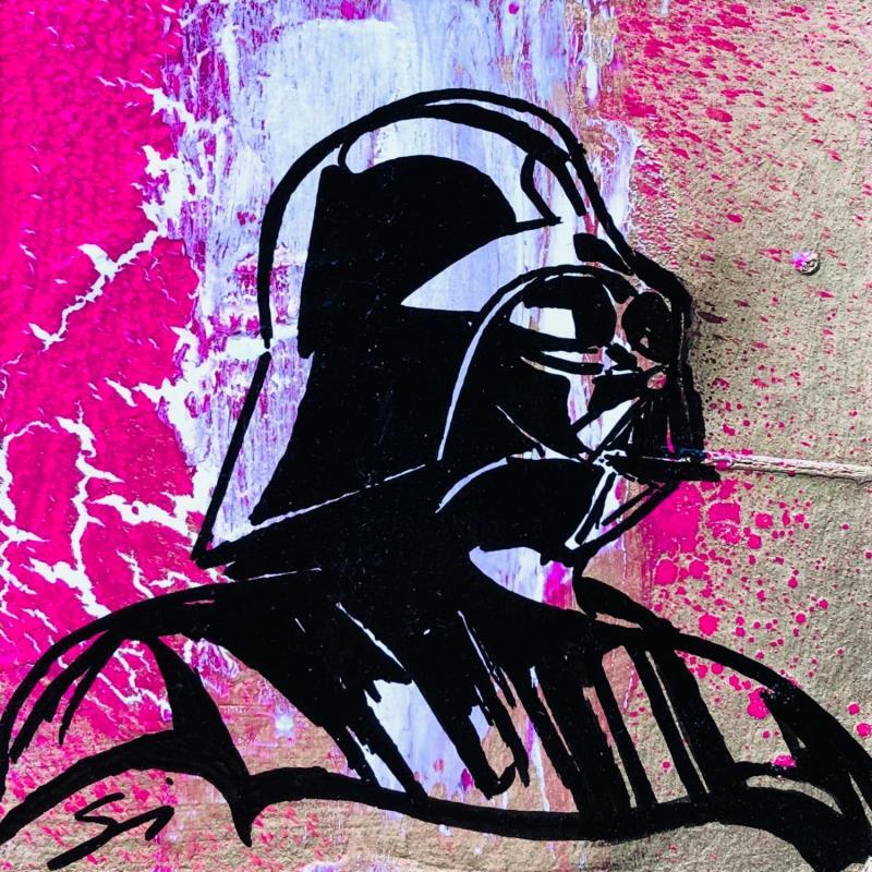 Painting FEEL THE FORCE by Mestres Sergi | Painting Pop-art Pop icons Graffiti Acrylic