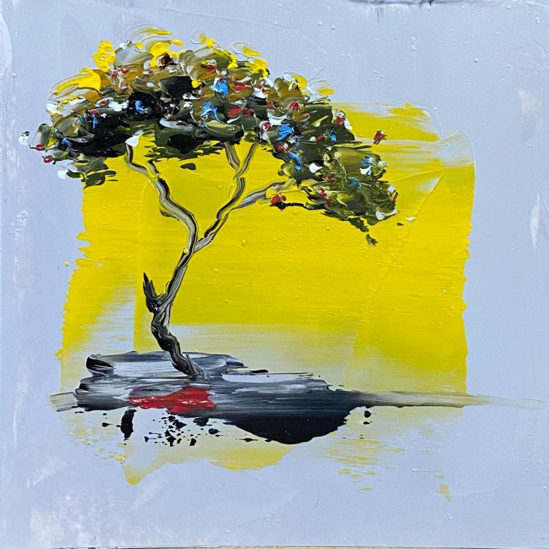 Painting Mon arbre by Raffin Christian | Painting Figurative Nature Oil