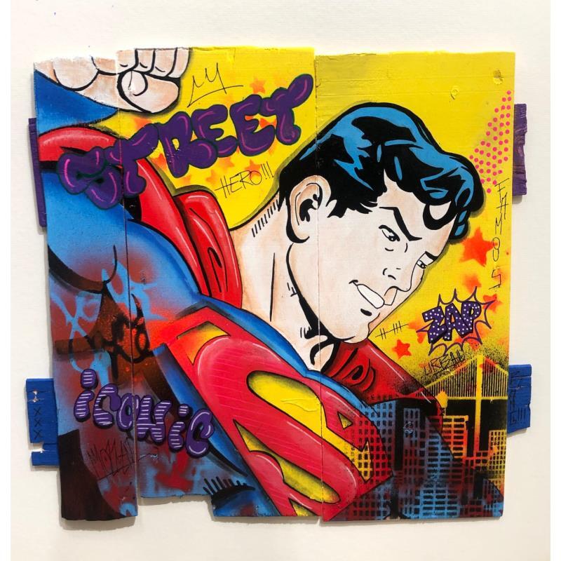 Painting Iconic by Molla Nathalie  | Painting Pop-art Pop icons Acrylic Posca