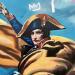 Gemälde Napoleon Koons - Good to be Bad von Le Yack | Gemälde Pop-Art Pop-Ikonen Graffiti