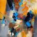 Gemälde The fun begins again von Virgis | Gemälde Abstrakt Minimalistisch Öl