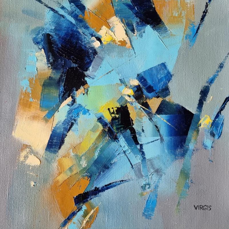 Painting From the sea by Virgis | Painting Abstract Minimalist Oil