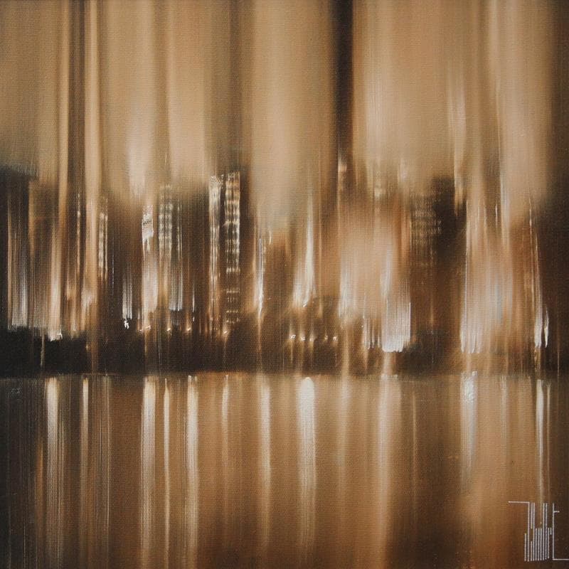 Painting Lightning by Guillet Jerome | Painting Figurative Acrylic Urban
