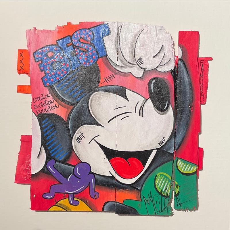 Painting Best by Molla Nathalie  | Painting Pop-art Pop icons Acrylic Posca