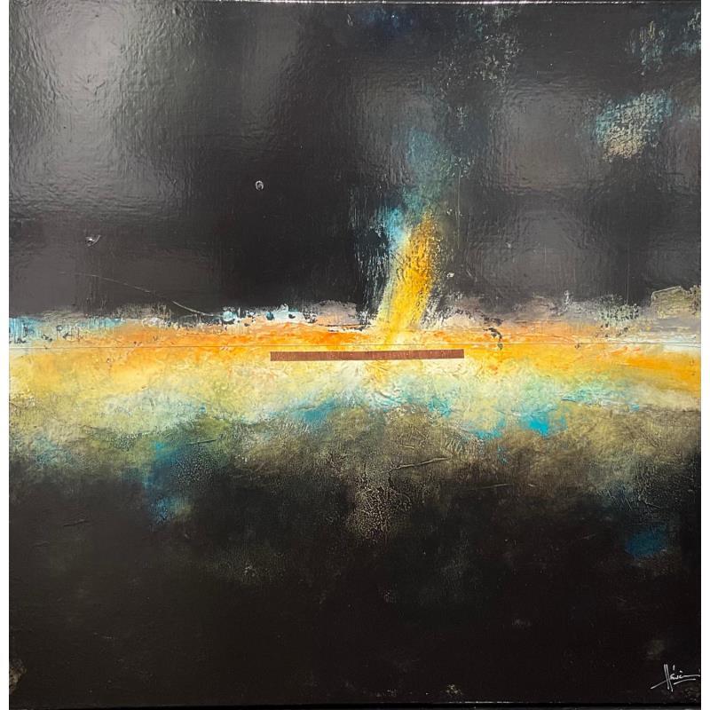 Painting Abstraction #1950 by Hévin Christian | Painting Abstract Acrylic, Oil, Pastel Minimalist