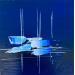 Gemälde Blue Dream von Munsch Eric | Gemälde Figurativ Marine Öl Acryl