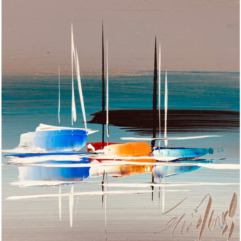 Painting Insolite by Munsch Eric | Painting Figurative Acrylic, Oil Marine
