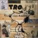 Peinture Snoopy punk par Kikayou | Tableau Pop-art Icones Pop Graffiti Acrylique Collage