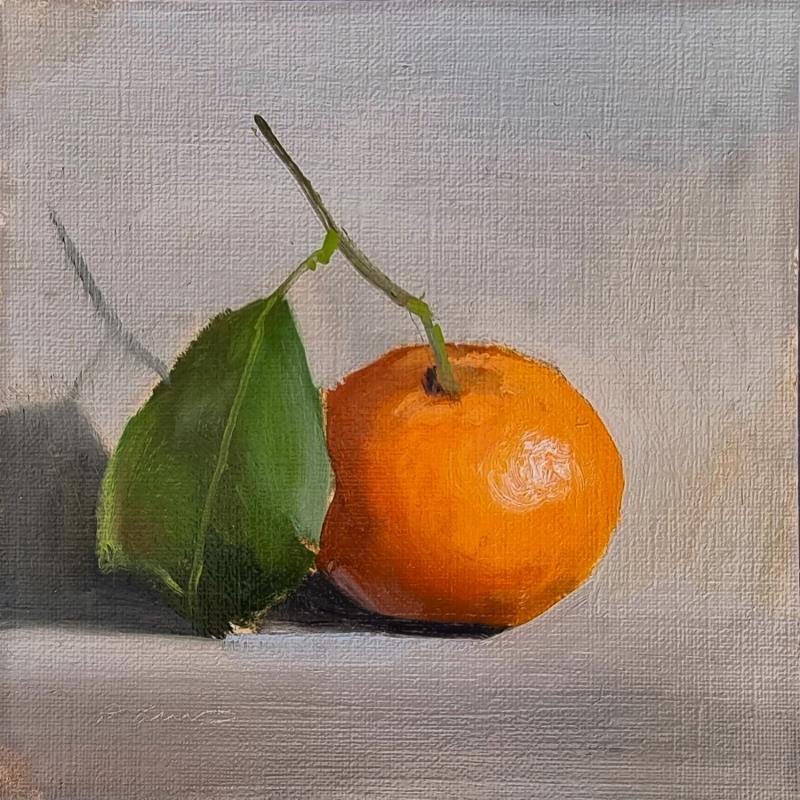 Painting Clémentine by Giroud Pascal | Painting Figurative Oil Nature, Still-life