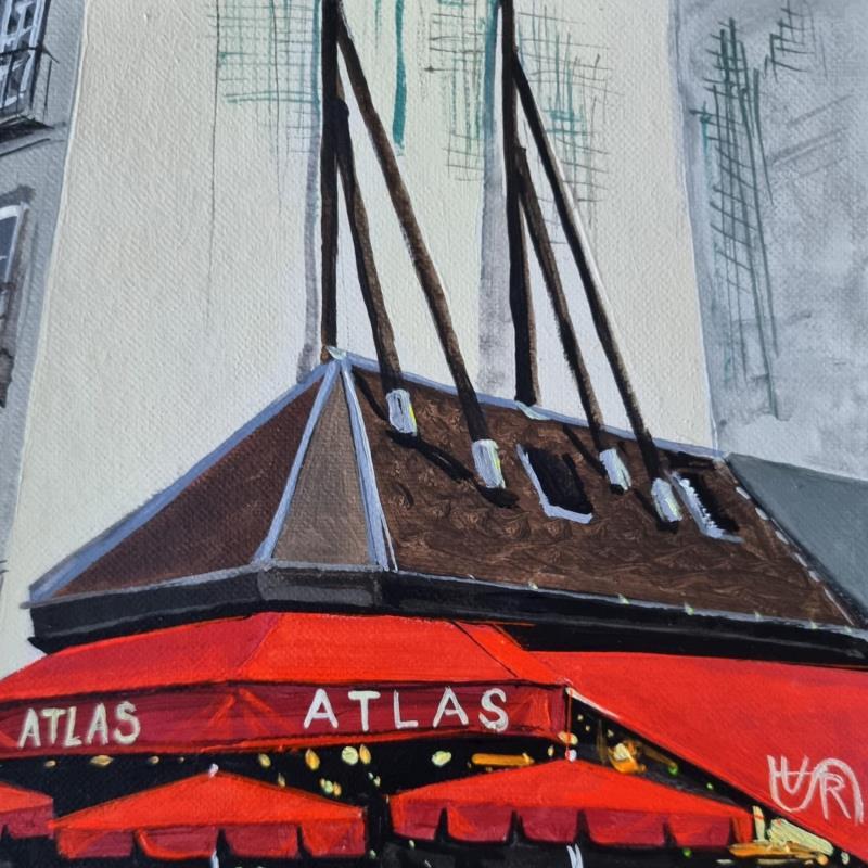 Painting Atlas by Rasa | Painting Realism Acrylic Urban
