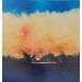 Peinture 100x100 No Name 10018-56-20240108-1 par Hévin Christian | Tableau Abstrait Minimaliste Huile Acrylique Pastel