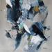 Peinture Fragile par Virgis | Tableau Abstrait Minimaliste Huile