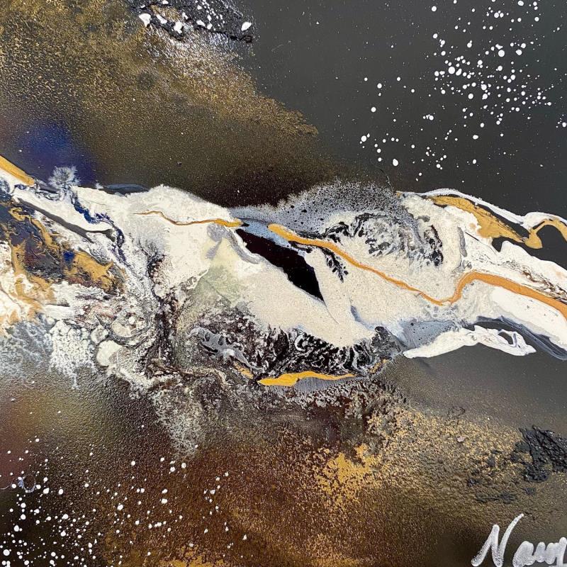 Peinture C2703 par Naen | Tableau Abstrait Acrylique Encre