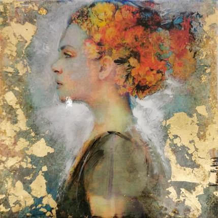 Painting Centrrada 2 by Bofill Laura | Painting Figurative Acrylic, Resin Portrait