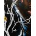 Gemälde Storm von Caizergues Noël  | Gemälde Pop-Art Porträt Kino Pop-Ikonen Acryl Collage