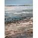 Gemälde Quand la mer se retire von Fièvre Véronique | Gemälde Figurativ Landschaften Marine Natur Acryl