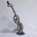 Sculpture Violon Oublié des dieux 4-24 by Buil Philippe | Sculpture Figurative Music Metal Bronze
