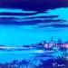 Gemälde Horizon  von Pienon Cyril | Gemälde Abstrakt Landschaften Acryl Sand