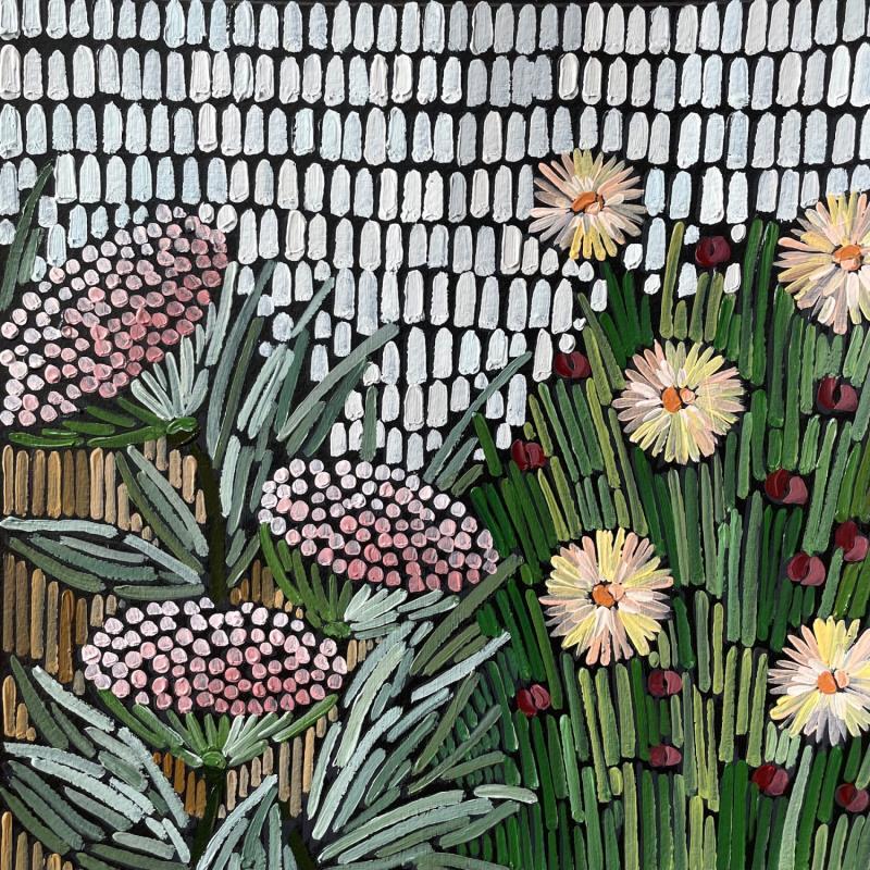 Peinture spring melody 3 par Dmitrieva Daria | Tableau Abstrait Acrylique Nature, Paysages