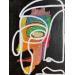 Painting triple face by Detovart | Painting Figurative Portrait Acrylic