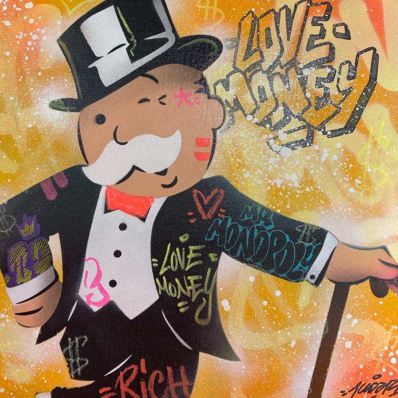 Painting Mr Rich Life by Kedarone | Painting Pop-art Acrylic, Graffiti Pop icons