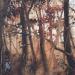 Painting Foret fouillie by Abbatucci Violaine | Painting Figurative Watercolor