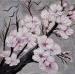 Peinture Nippon par Geiry | Tableau Matiérisme Nature Acrylique Pigments Poudre de marbre