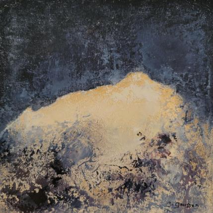 Peinture Presque endormie par Gaussen Sylvie | Tableau Abstrait Huile Paysages