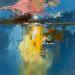 Painting Abstract 19.14 by Castan Daniel | Painting Figurative Oil