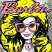 Gemälde Barbie style Barbie von Cornée Patrick | Gemälde Pop-Art Porträt Kino Pop-Ikonen Graffiti Öl
