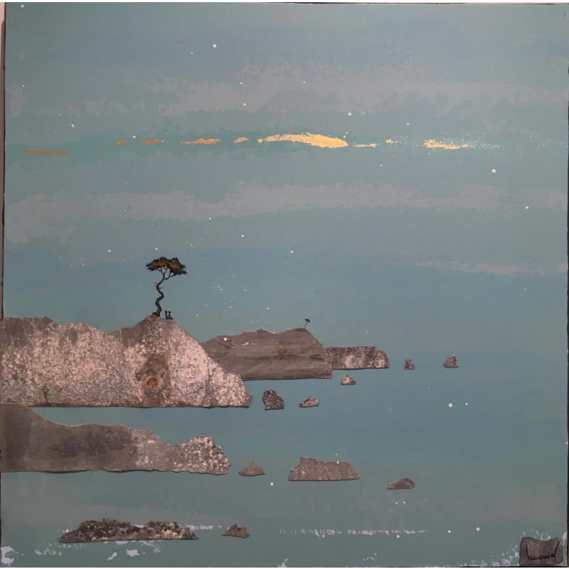Painting Un monde en paix by Lemonnier  | Painting Subject matter Acrylic, Zinc Landscapes